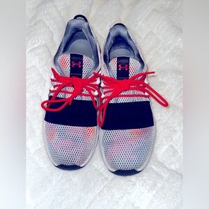 Under Armour Pink and Black Athletic Shoes